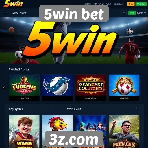 Jogos disponíveis no site 5win bet