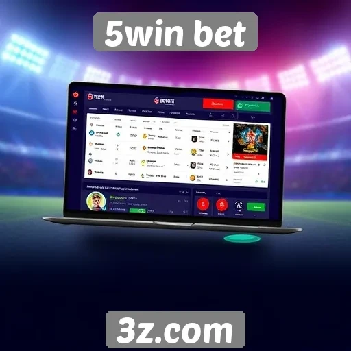 Interface do usuário do 5win bet